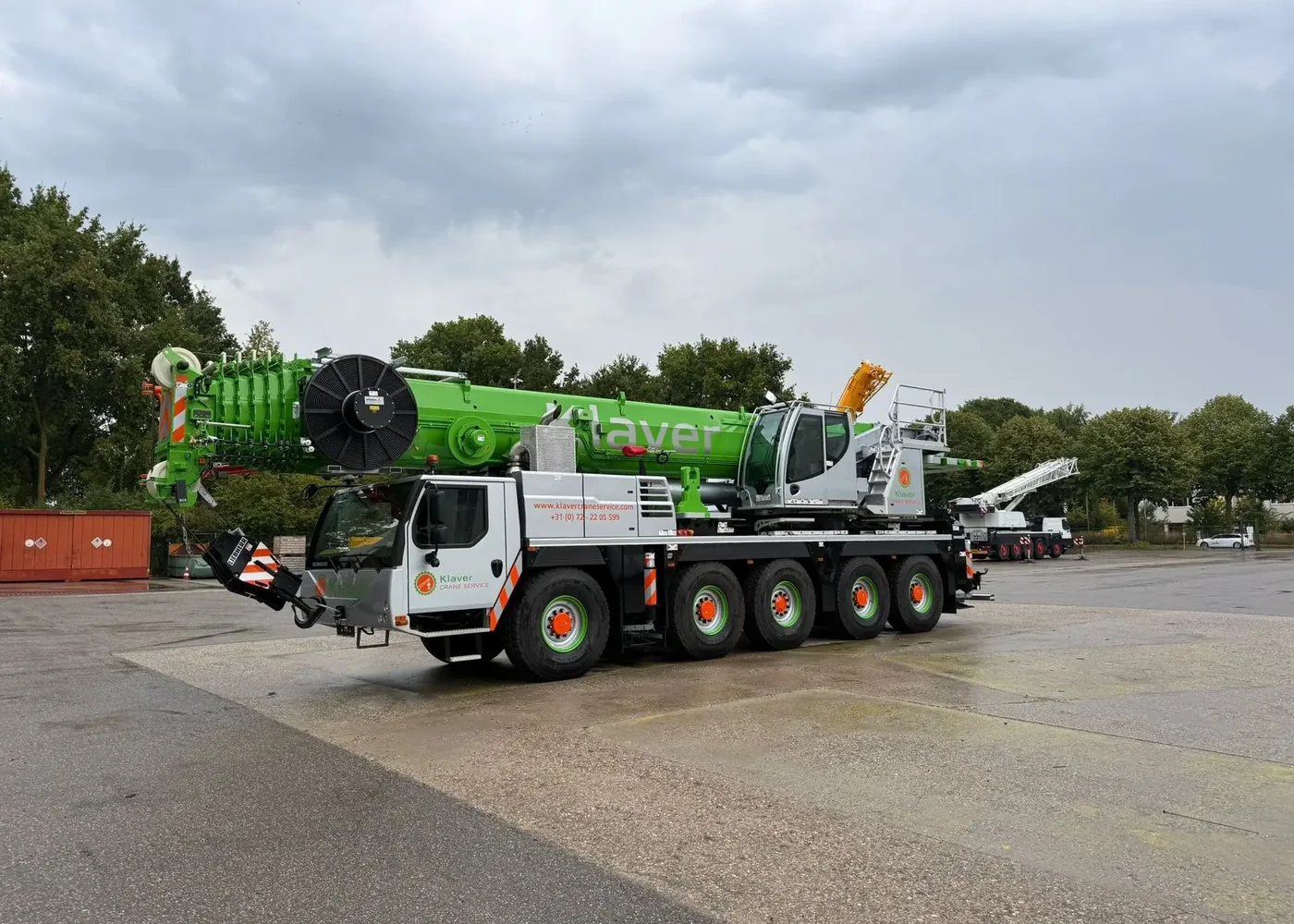Liebherr LTM 1150-5.3 van Klaver Crane Service